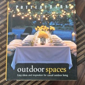 Pottery Barn Outdoor Spaces Coffee Table Book